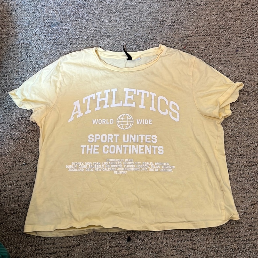 H&M Cropped T-shirt